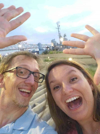 Týmová fotka z Baton Rouge Scavenger Hunt